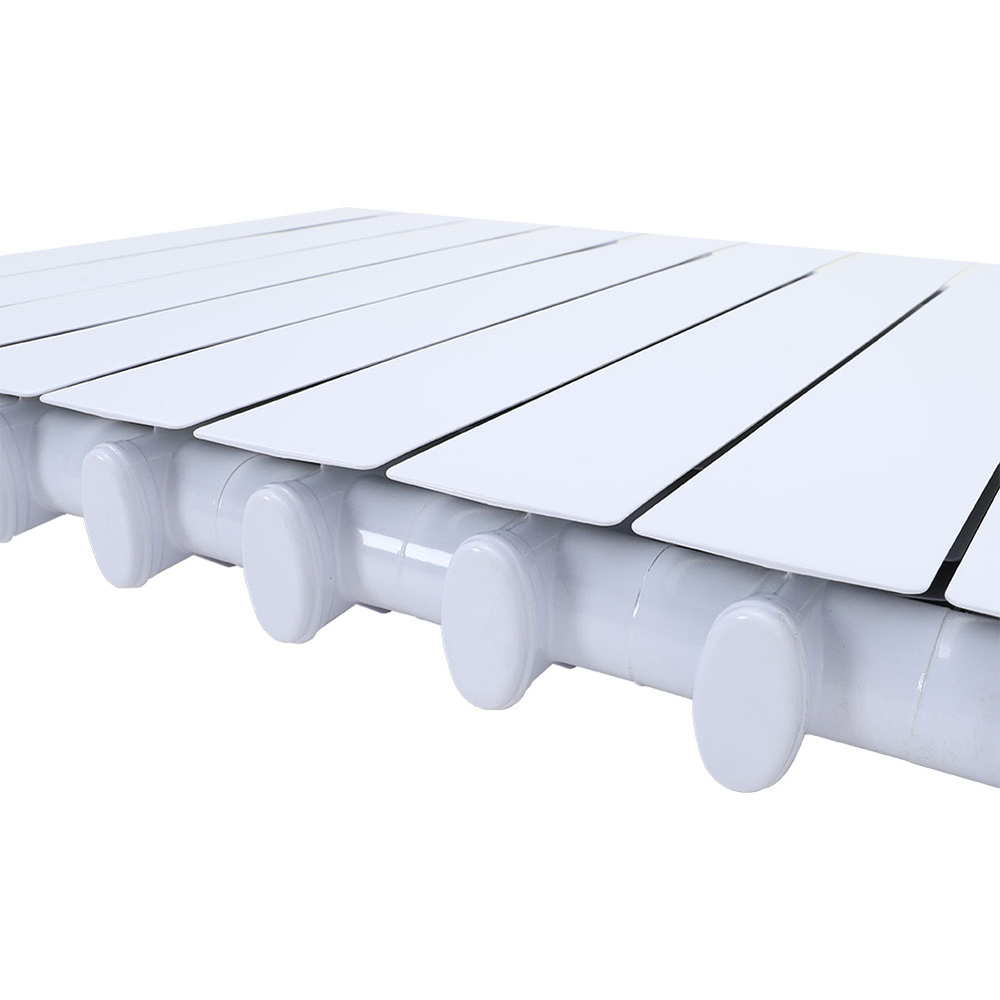 Living and Home White Electric Oil Filled Radiator Space Heater 2000W Image 4