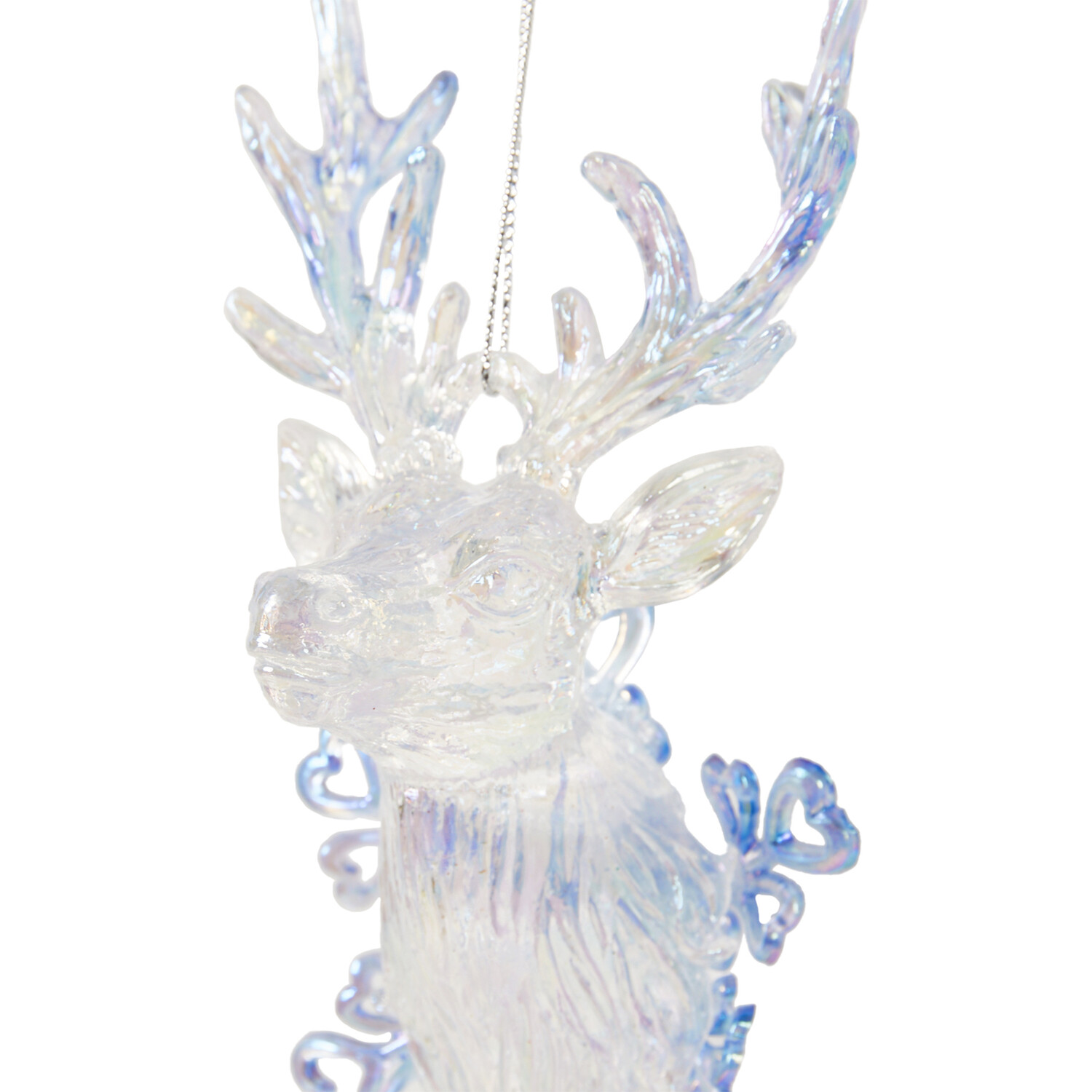 Iridescent Acrylic Stag Head Image 3