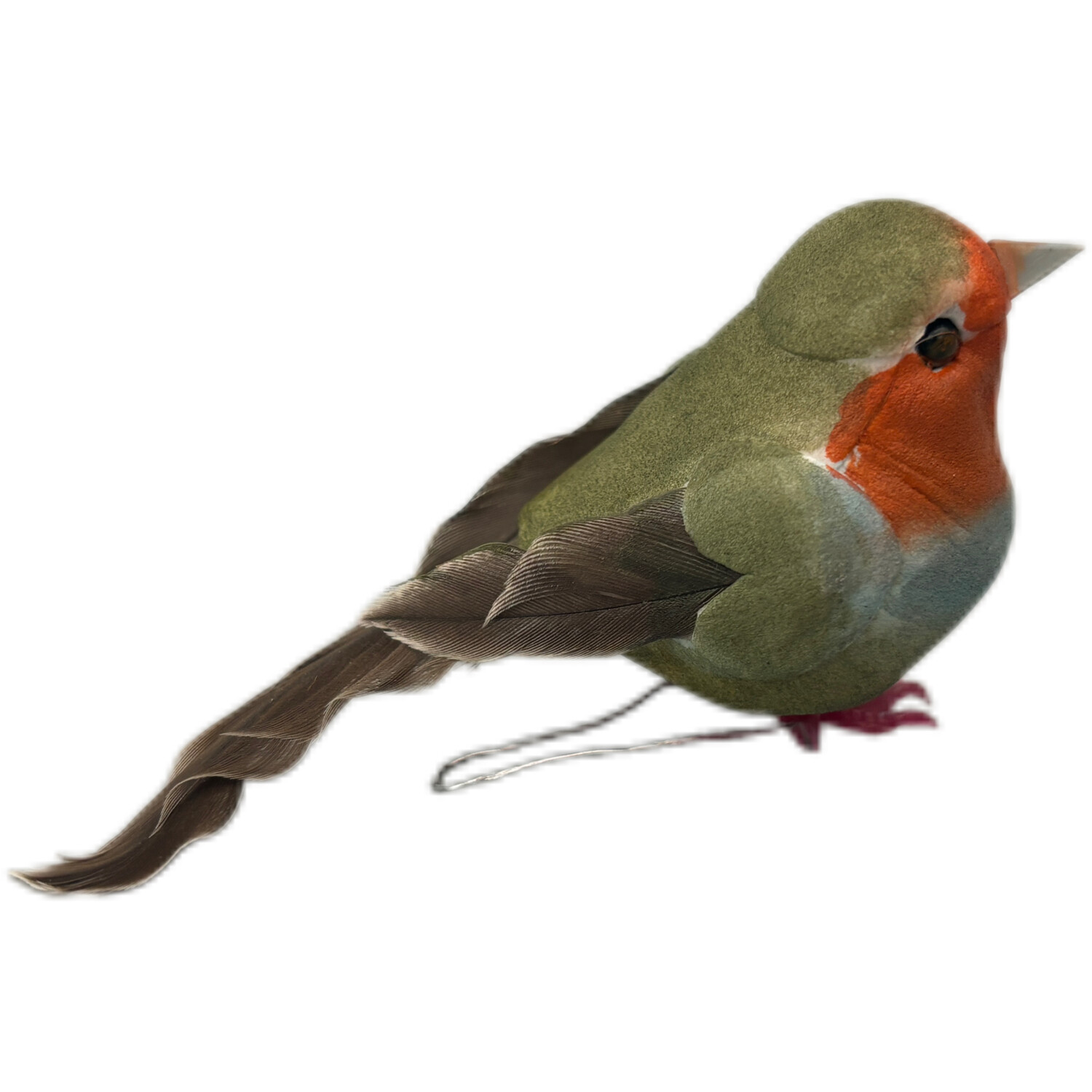 Robin Decoration Green Image 3