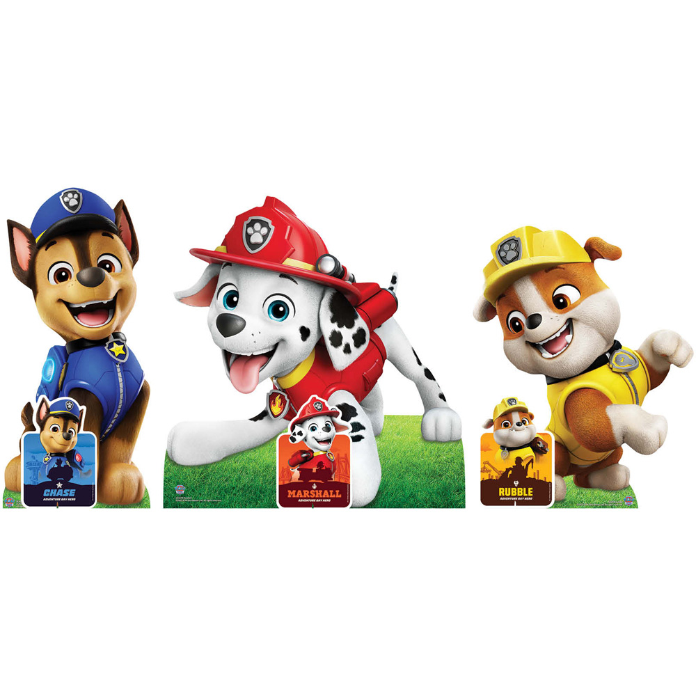 Star Cutouts Chase Marshall Rubble Multi Pack Cutout 2.2ft Image 2