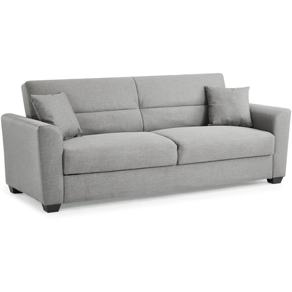 Home Detail Fallon Small Double Sleeper Grey Sofa Bed with Storage Image 2