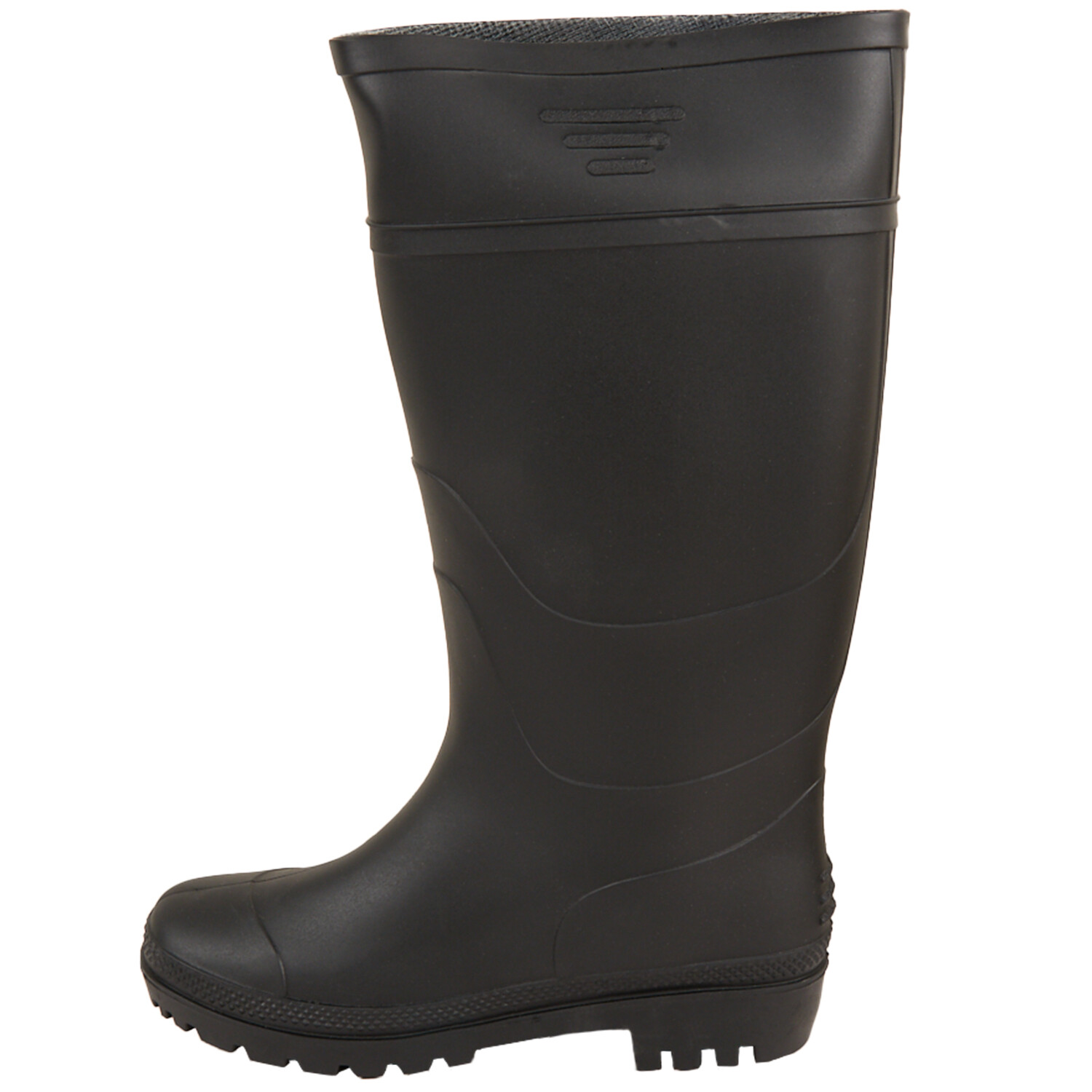 Black Adult Wellingtons - Black / Size 10 Image 3