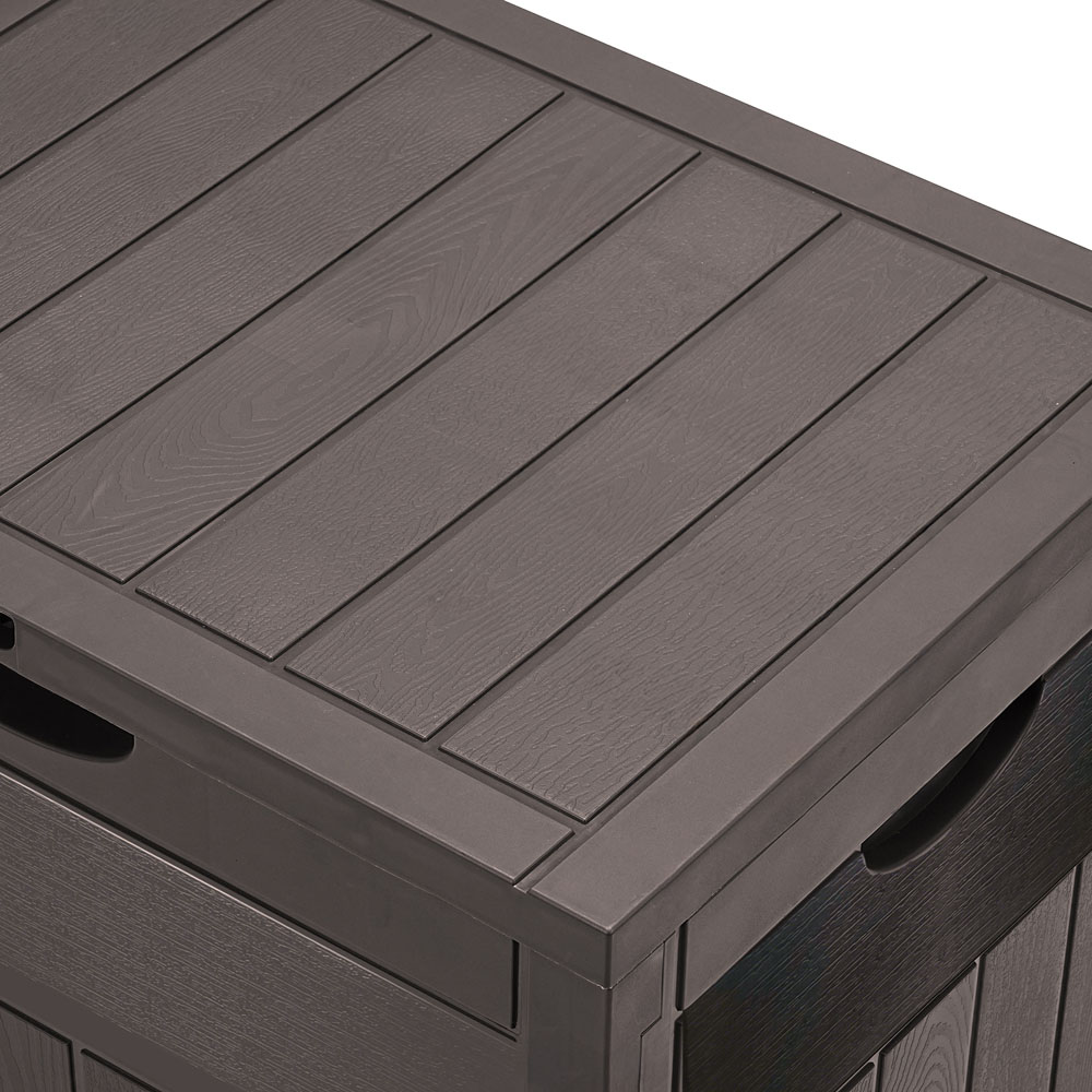 Living and Home Polypropylene Garden Storage Box with Combination Padlock 126L Image 7
