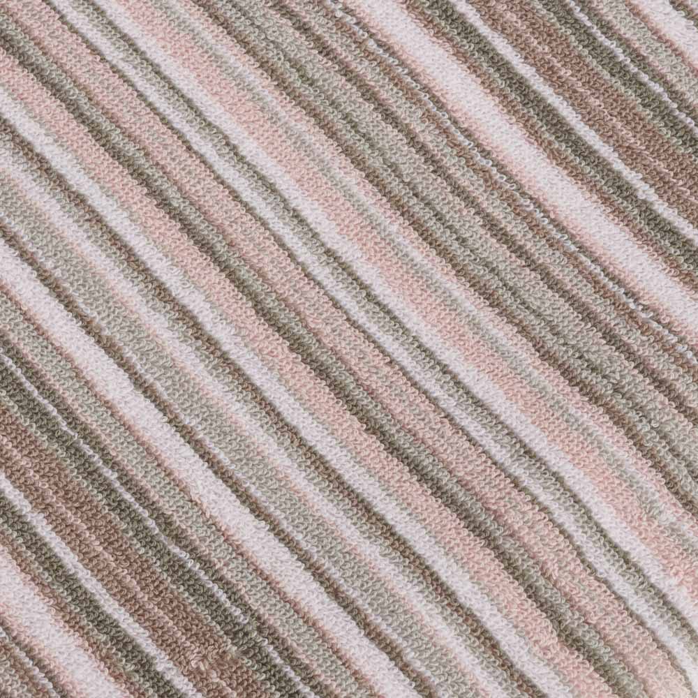 Wilko Pink Stripe Bath Sheet Image 2