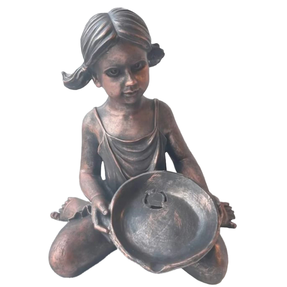 Heissner Girl with Bowl Water Spitter Image 1