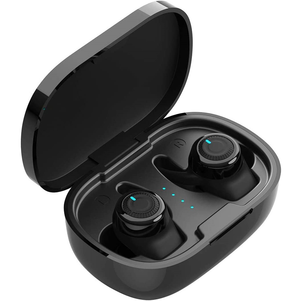 Streetz Black True Wireless Stereo Stay-in-Ear Sports Ear Buds Image 2