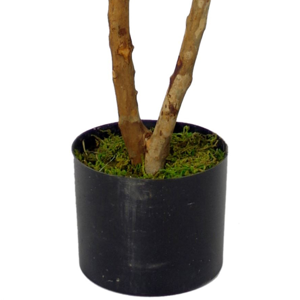 Leaf Ficus Artificial Tree in Pot 100cm Image 2