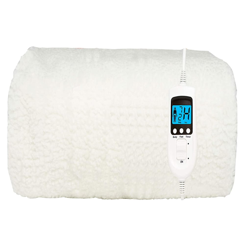 Homefront Single Fleece Electric Blanket Image 1