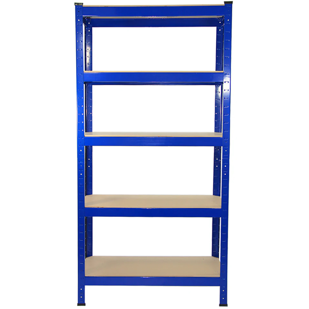 Monster Racking T-Rax Heavy Duty Blue Shelving Units 75cm 4 Pack Image 2