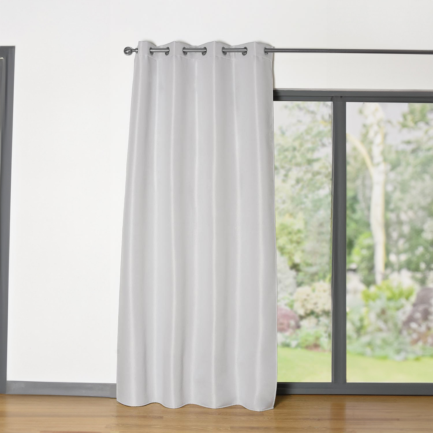 Multi-Purpose Curtain Panel Grey Image 2