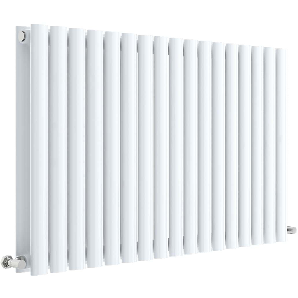 nuie Revive Anthracite Horizontal Double Panel Radiator 600 x 992mm Image 1