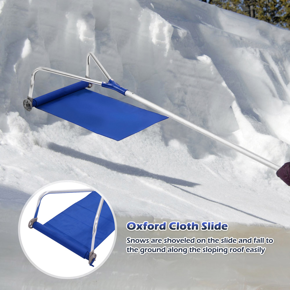 Costway Extendable Snow Roof Rake Image 7