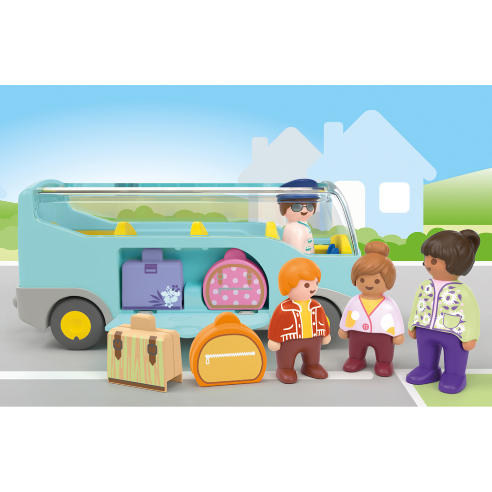 Playmobil Junior Airport Shuttle Bus Playset Image 5