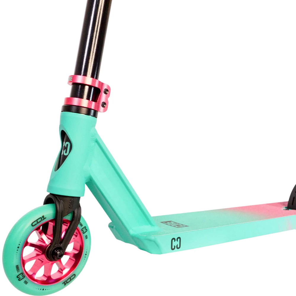 Core CD1 Teal and Pink Stunt Scooter Image 2