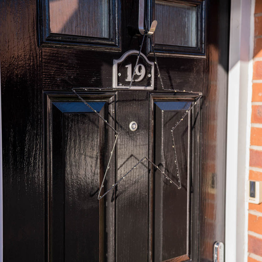 ValueLights Black Star Shape LED Garden Light Image 6