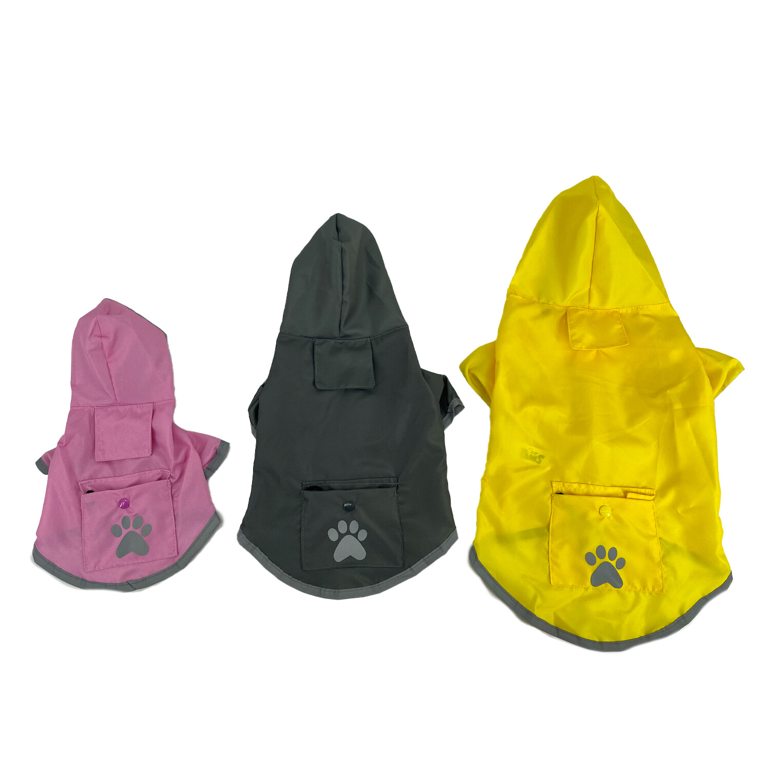 Single Clever Paws Pet Packaway Raincoat 40cm in Assorted styles Image