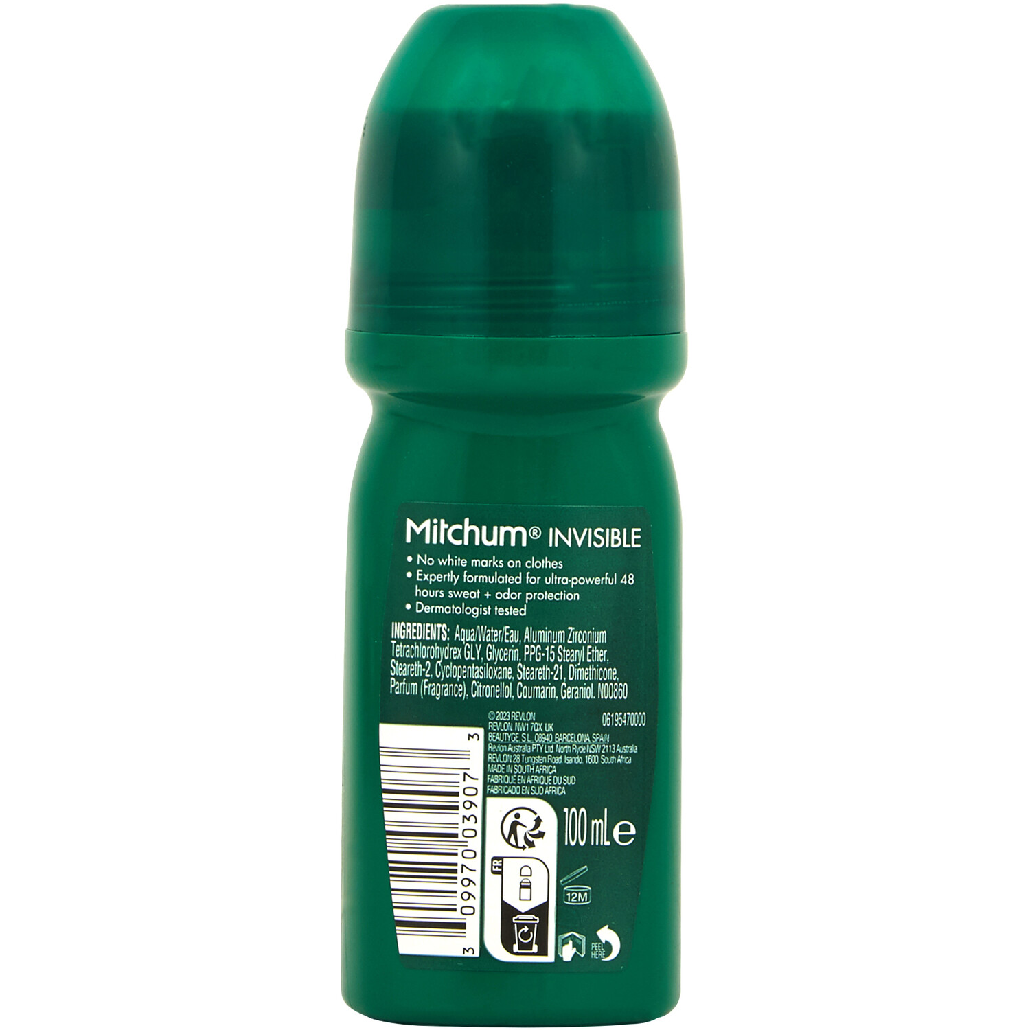 Mitchum Roll On 100ml - Green / Pure Energy Image 3