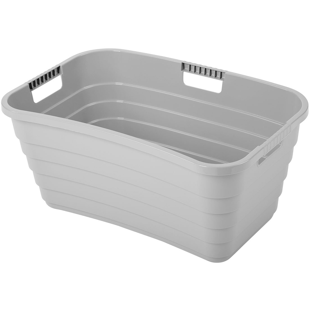 Matte Hipster Laundry Basket - Grey Image