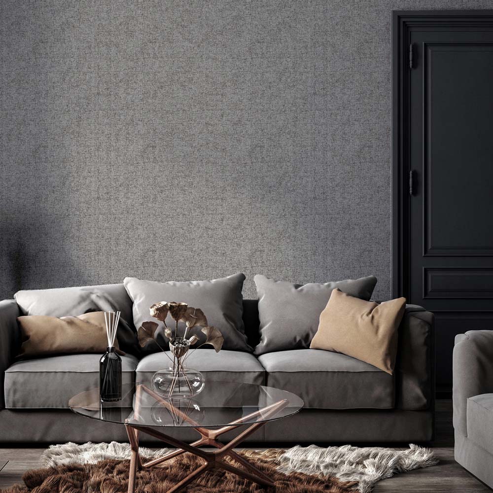 Arthouse Cosy Textured Grey Wallpaper Image 6
