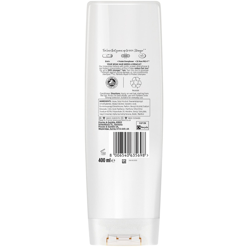 Pantene Pro-V Miracles Grow Strong Conditioner Image 2