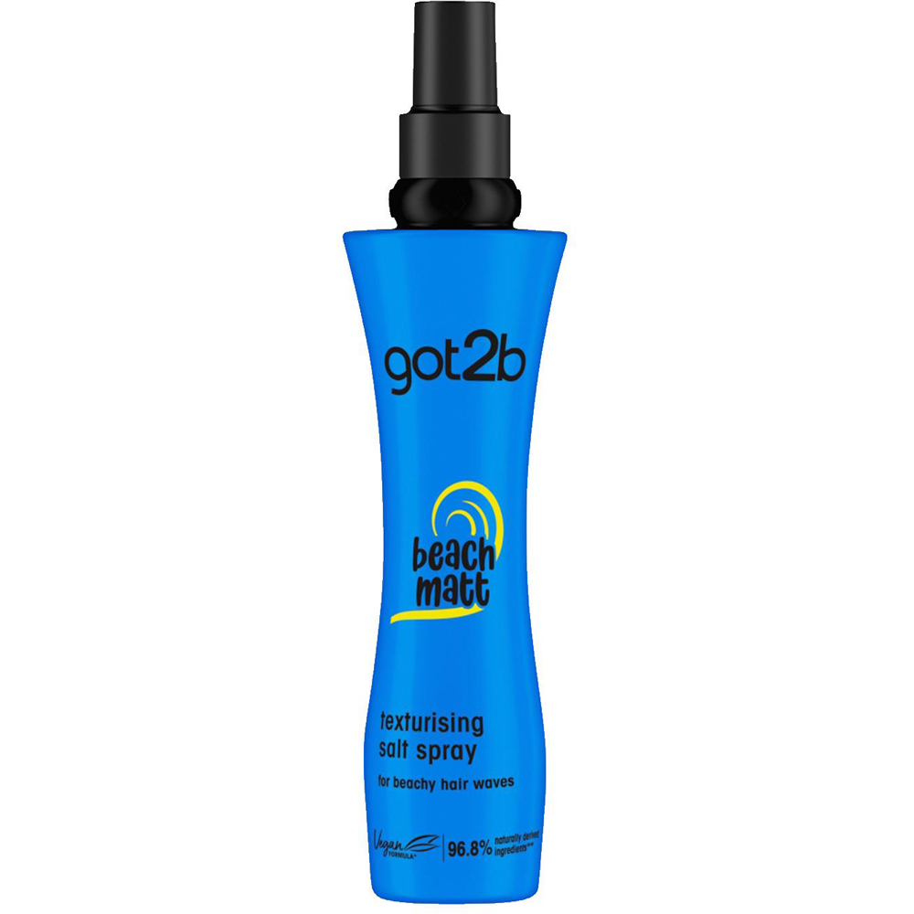 Schwarzkopf got2b Beach Matt Textured Mermaid Matte Finish Salt Spray 200ml 3 Pack Image 2