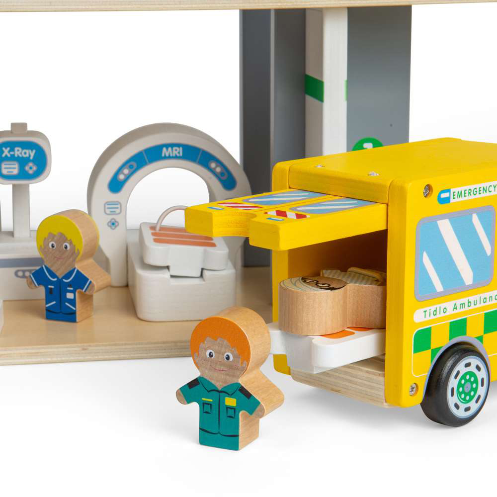 Tidlo Kids Playtime Hospital Playset 29 Piece Image 3