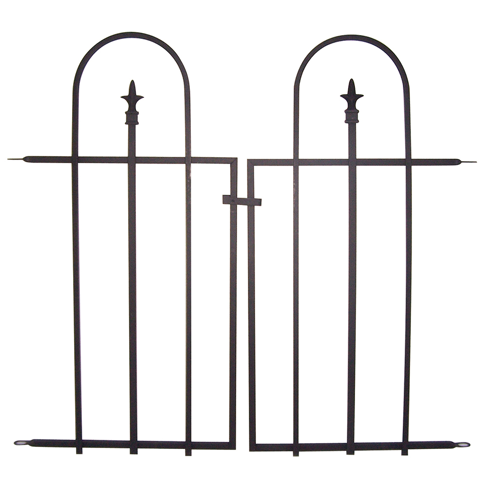 Panacea Black Triple Arch Gate Image