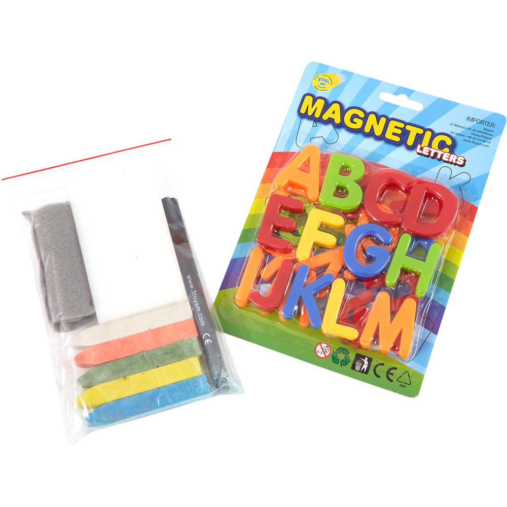 Liberty House Toys Kids 4-in-1 Rotary Easel Accessories Image 8