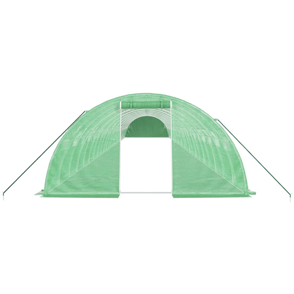 vidaXL Green 13 x 78.7ft Greenhouse Image 2