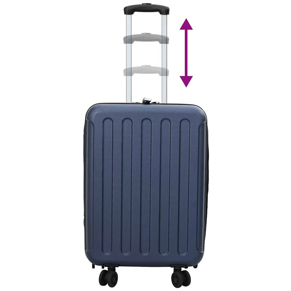 vidaXL 20 inch Blue Rectangular Travel Bag Image 7