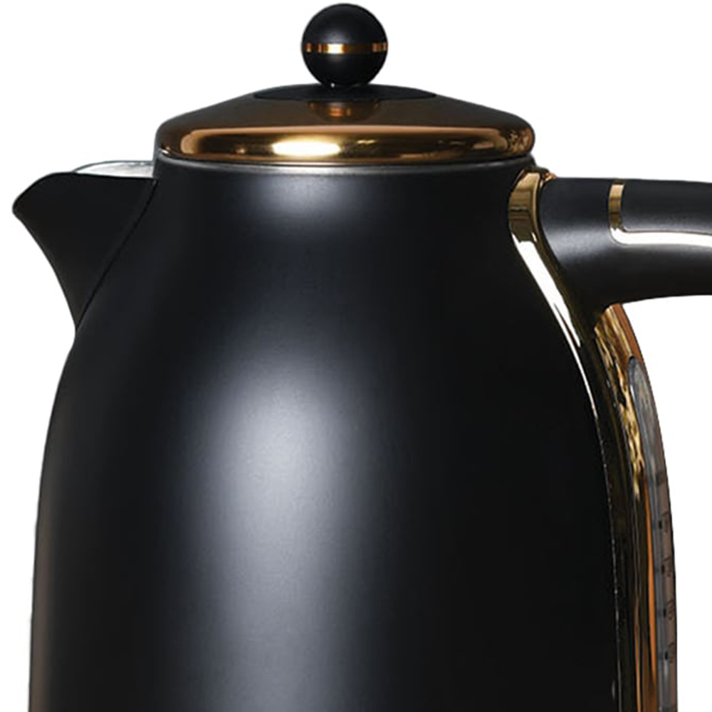 Ayano Stainless Steel Jug Kettle 1.7L - Black Image 3