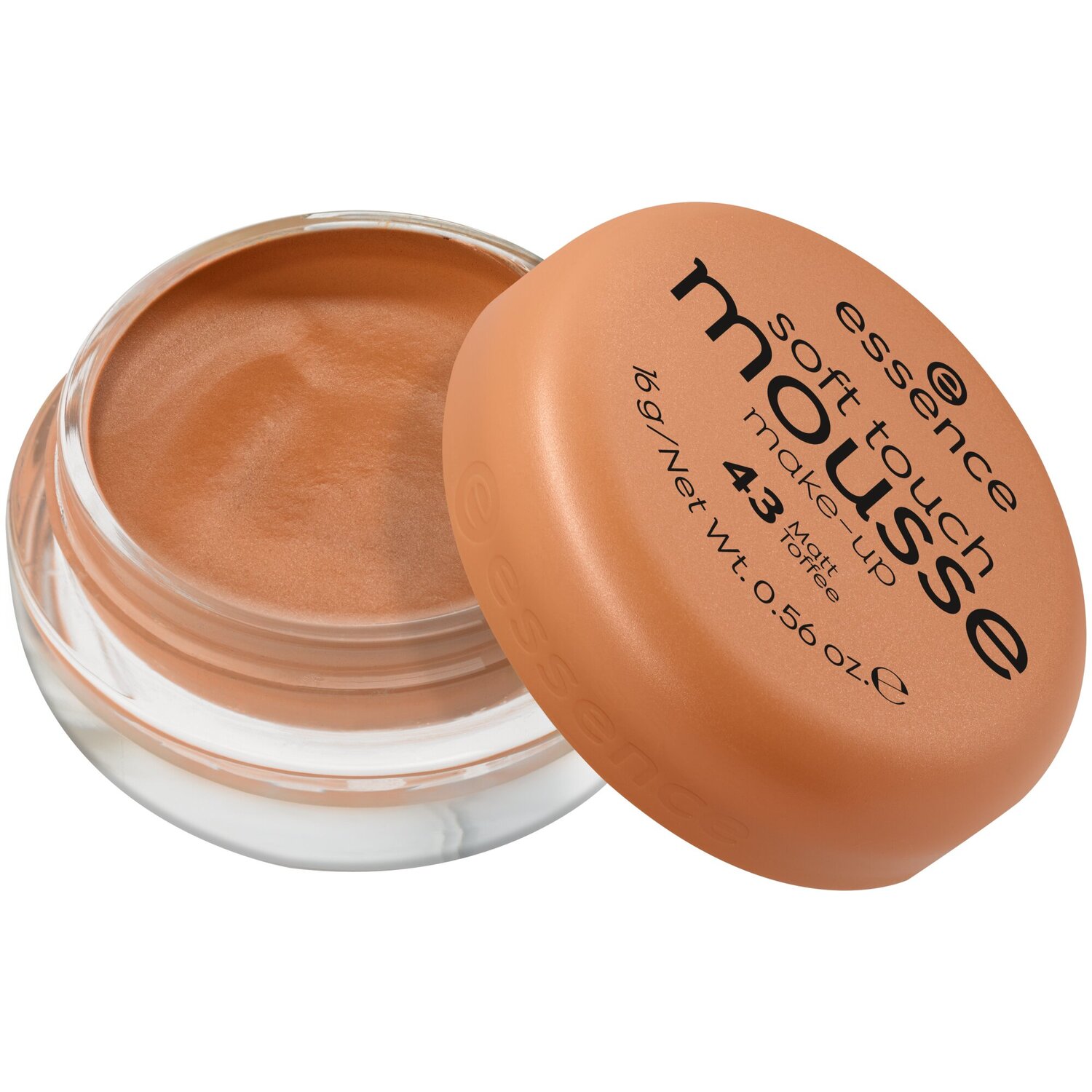 essence Soft Touch Mousse Make-Up - 43 - Matt Toffee Image 2