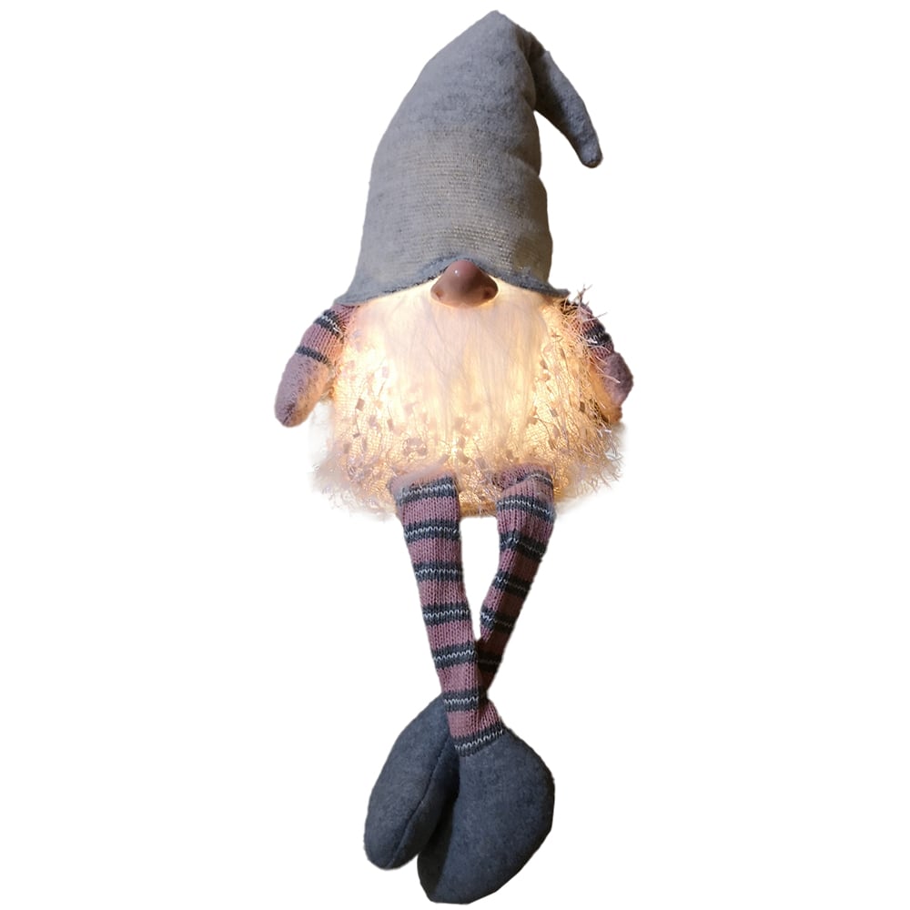 Samuel Alexander LED Dangly Legs Sitting Male Gonk Christmas Decoration 50cm Image 1