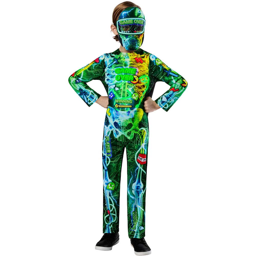 Rubies Gamer Skeleton Costume Age 3 to 4 Years Image 1
