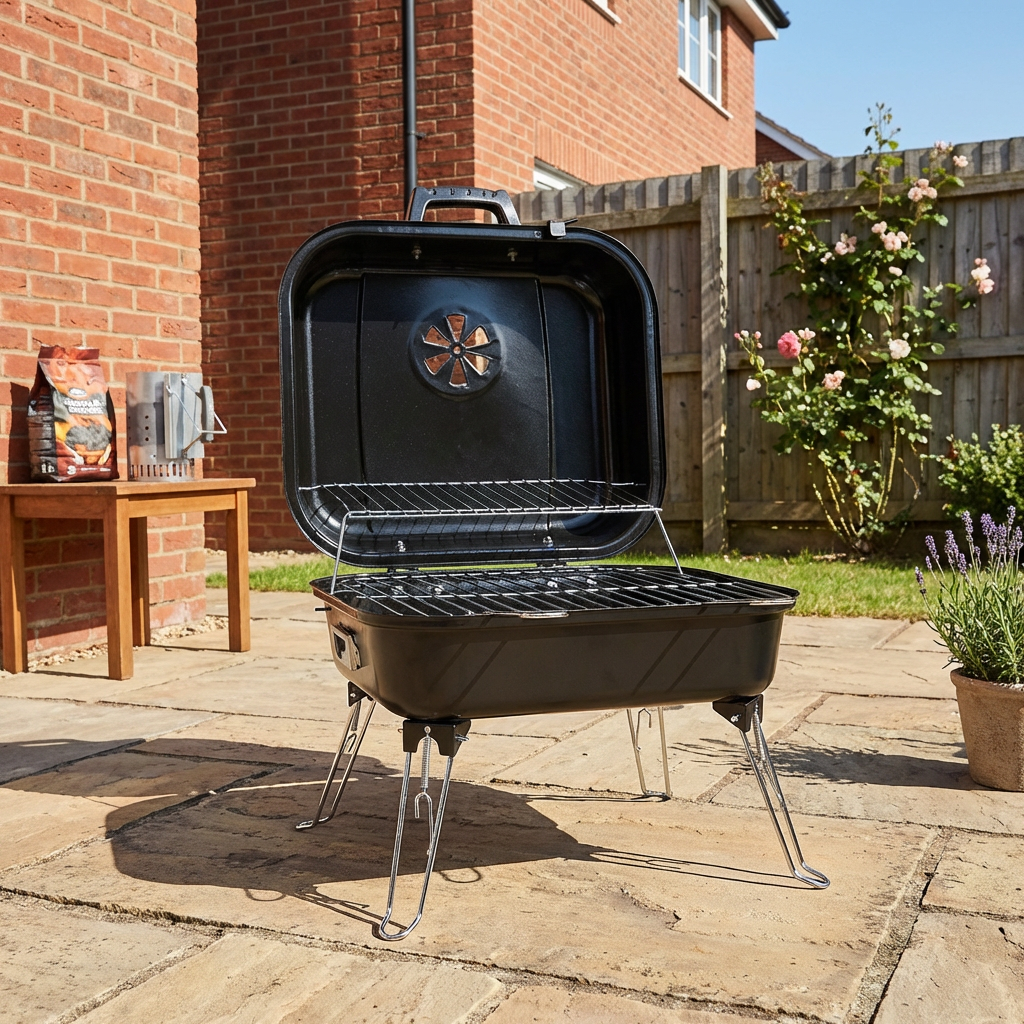 Guardia Black Charcoal BBQ Image 4