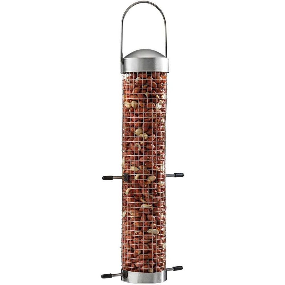 Happy Beaks Large Supa Domed Stainless Steel Nut Feeder Image 3