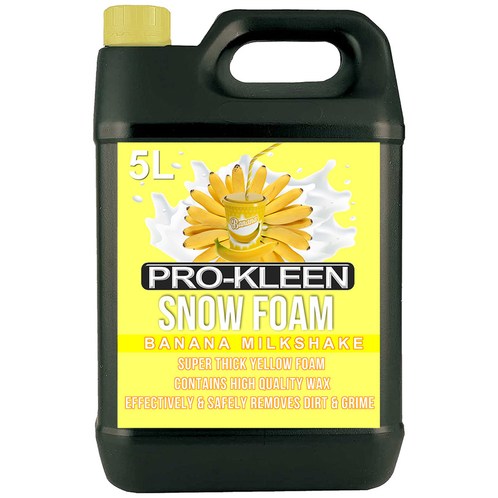 Pro-Kleen Banana Milkshake Fragrance Snow Foam 5L Image 1