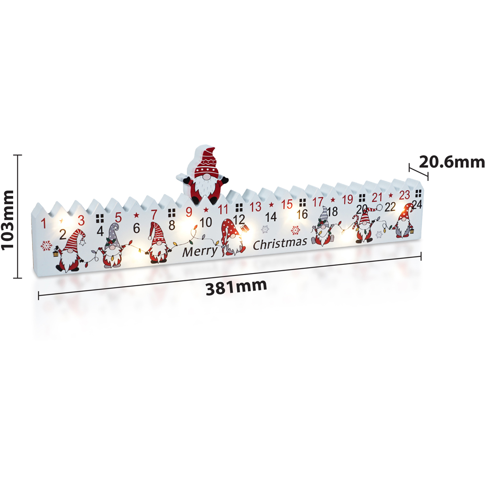 Xmas Haus Santa Claus Countdown Advent Calendar Image 6