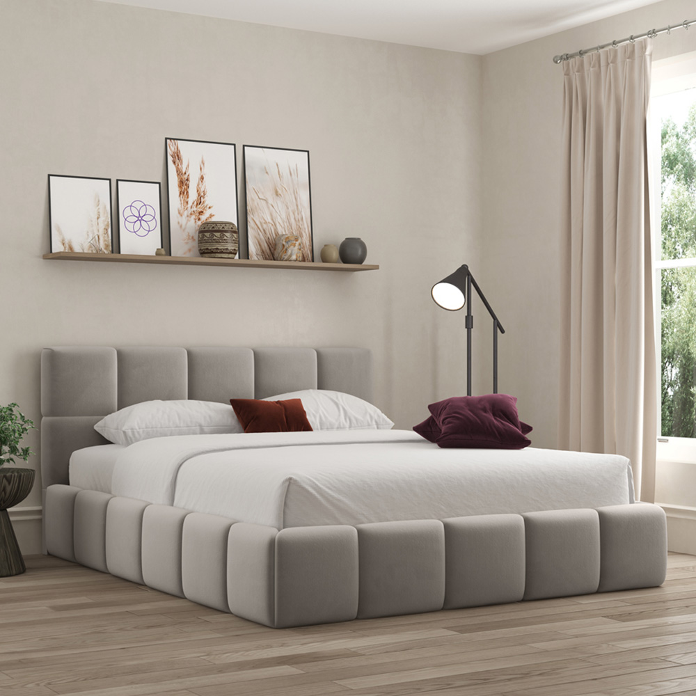 DS Living Ovella Super King Size Pebble Cubed Bed Frame Image 4
