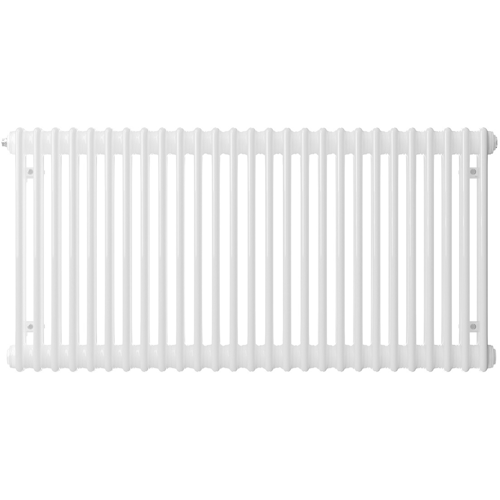 Henrad White 3 Column Radiator 600 x 624mm Image 1