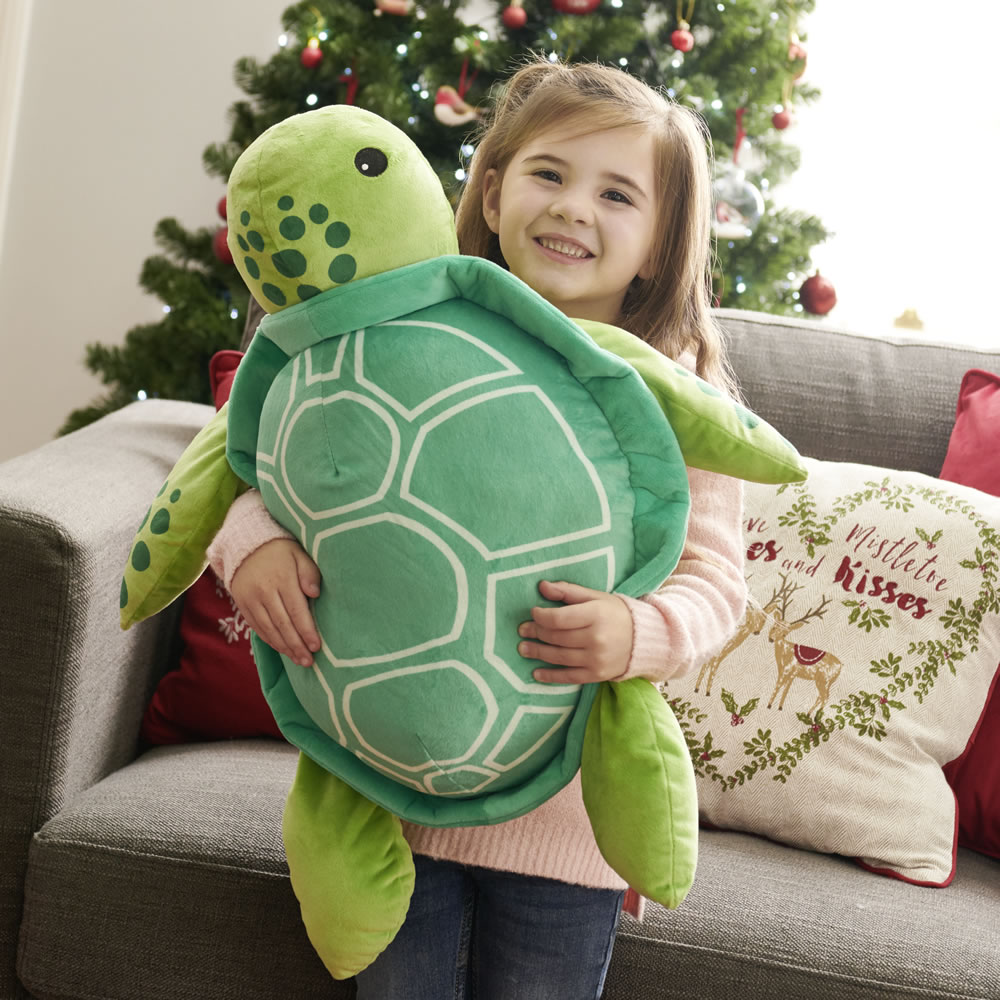 Wilko Kai the Turtle Plush Soft Toy 70cm Image 2