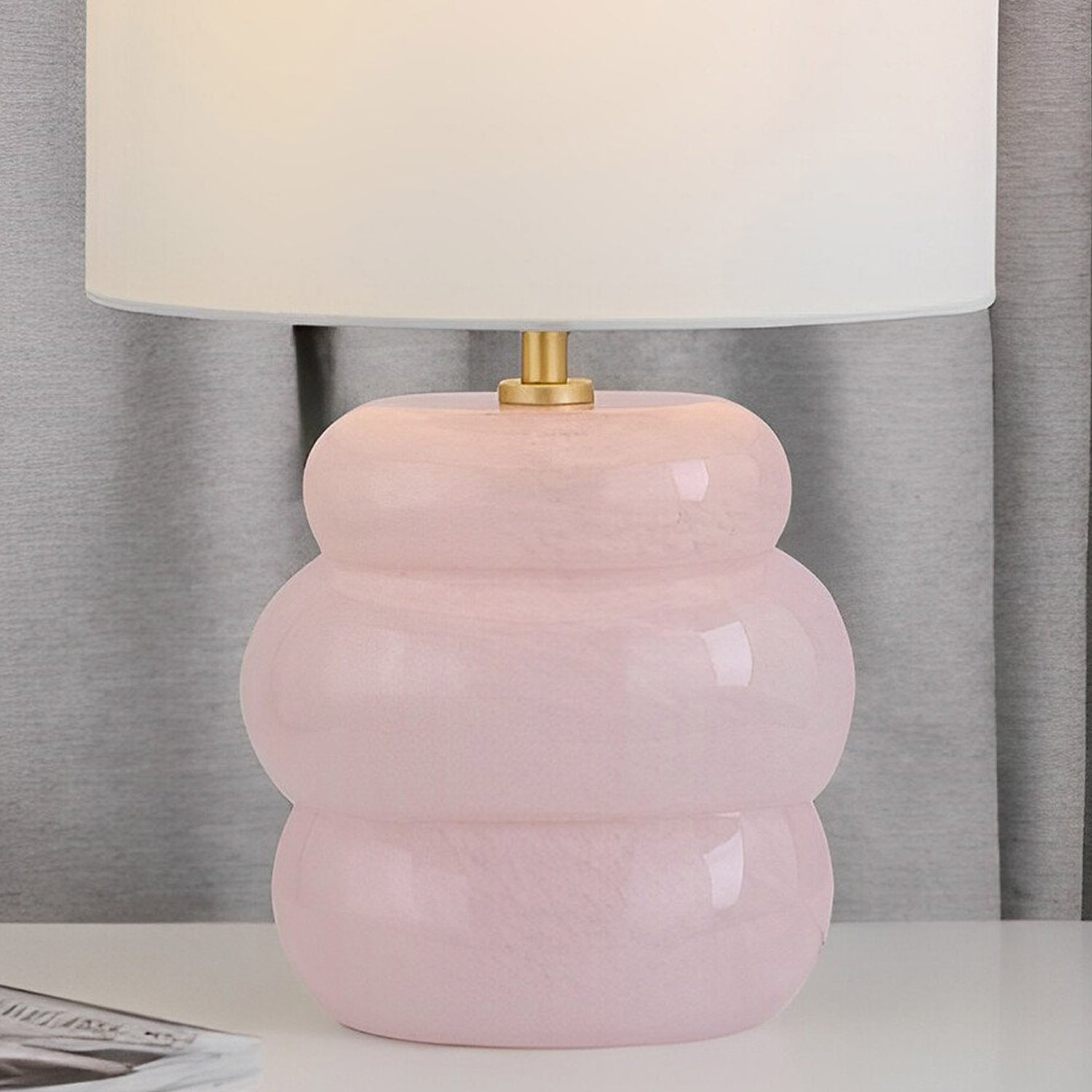 Polly Table Lamp Pink Image 5