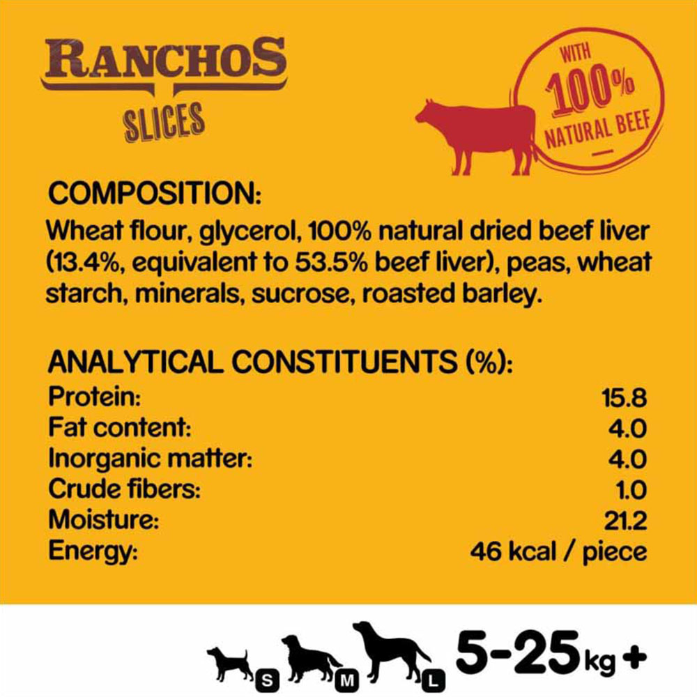 Pedigree Ranchos Adult Dog Treats Beef 8 Pack 60g Image 7