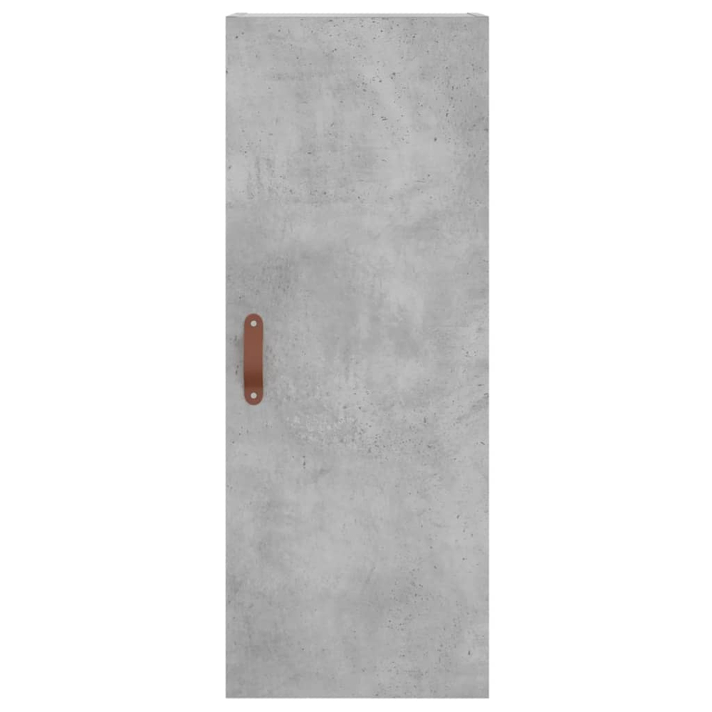 vidaXL 2 Door Concrete Grey Highboard Image 6