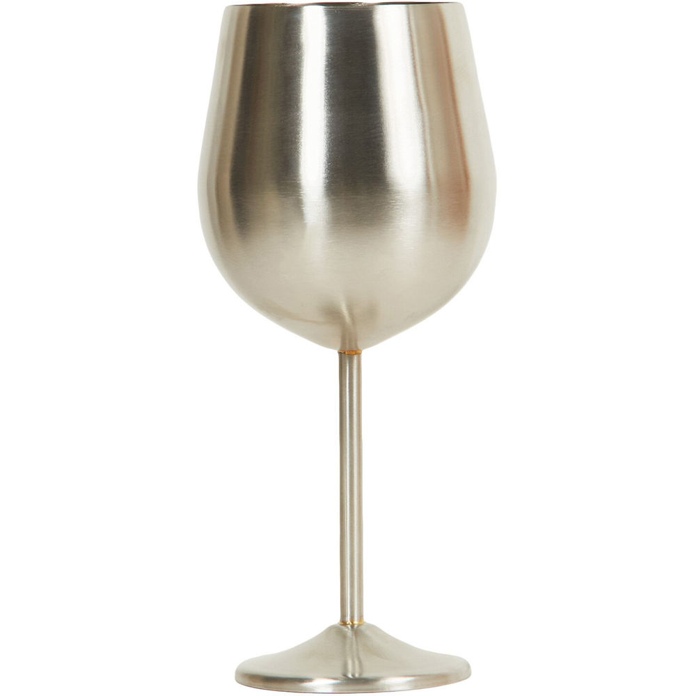 Wine Glass Matte - Brown Image 1