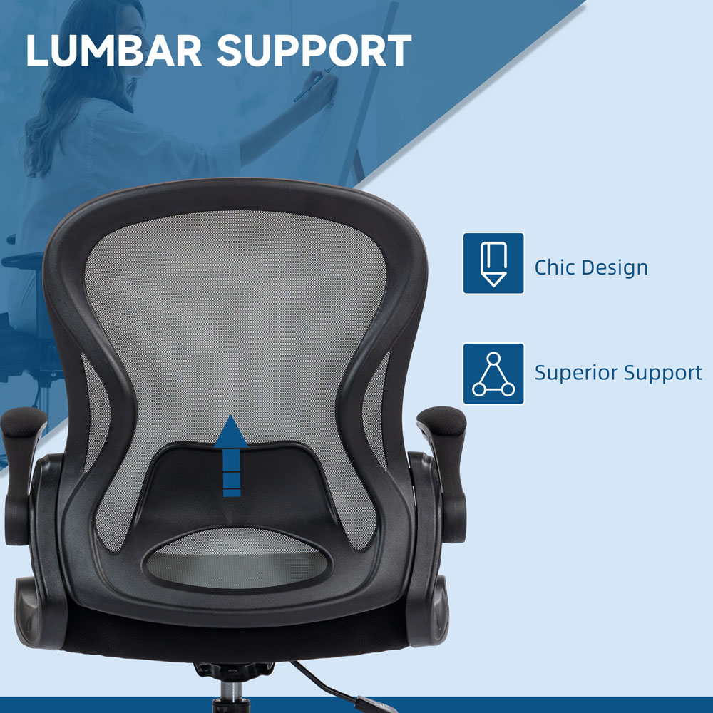 Portland Dark Grey Draughtsman Tall Office Chair with Adjustable Footrest Image 8