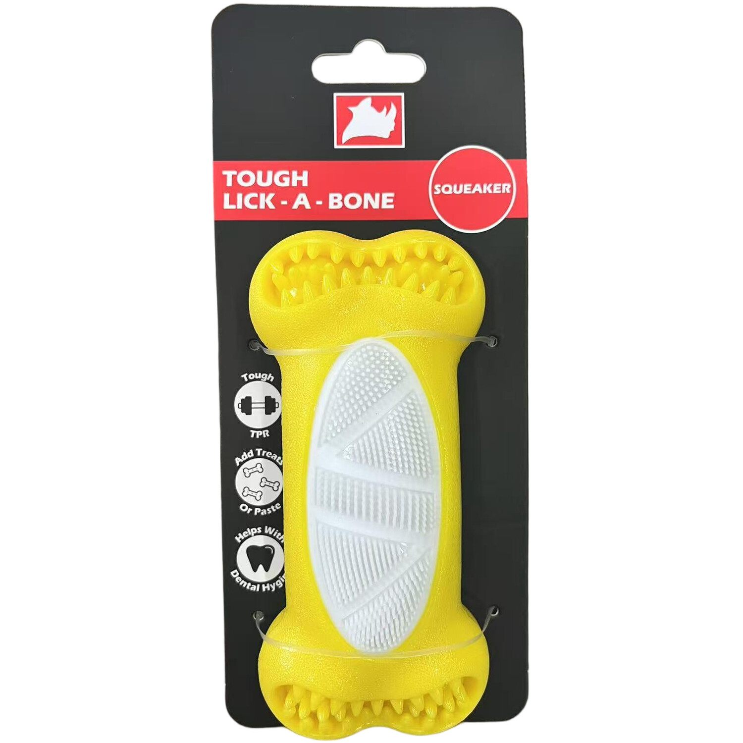 Lick A Bone Dog Toy Image 2