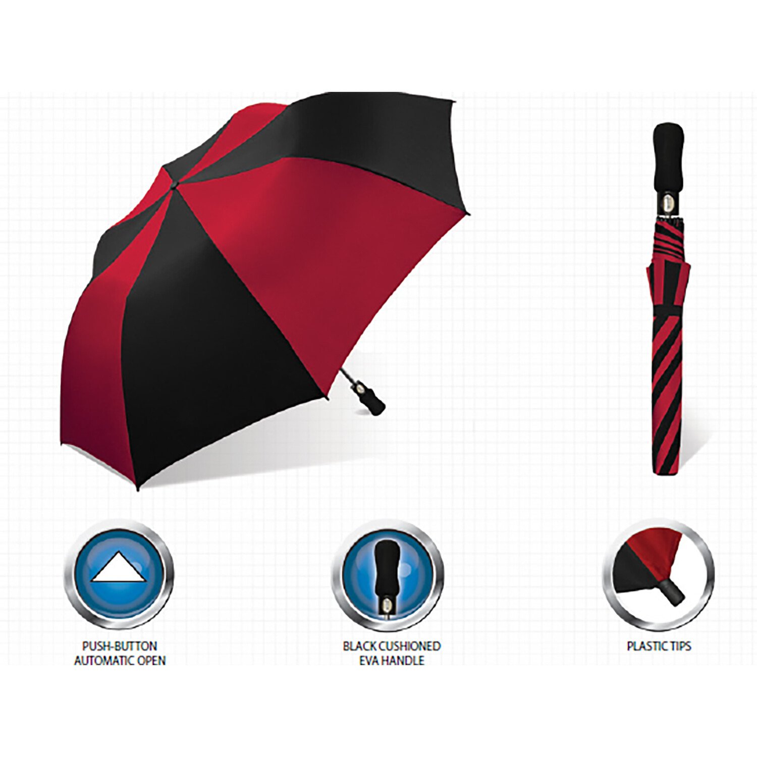 Two-Person Automatic Umbrella Image 1
