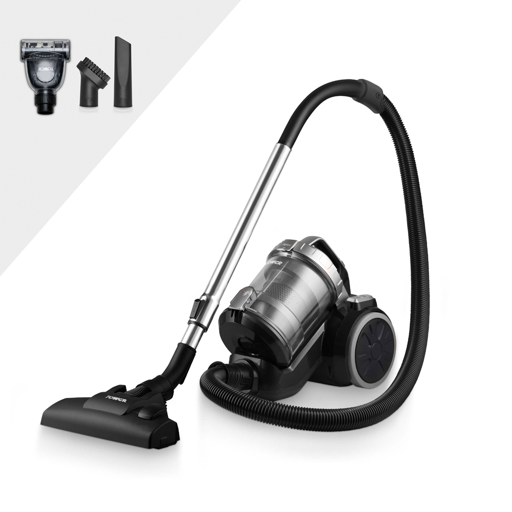 Tower TXP10 PET Platinum Multi Cyclonic Cylinder Vacuum Cleaner 800W Image 3