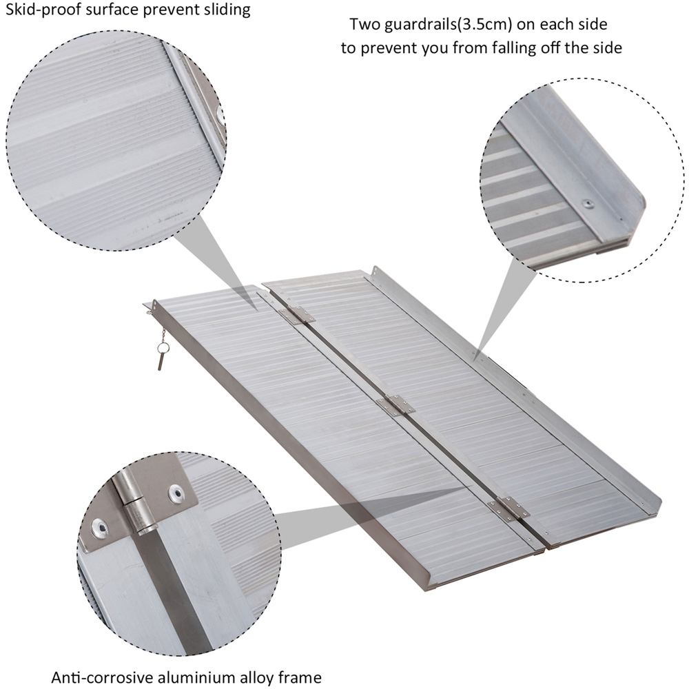 Portland Folding Aluminium Wheelchair Ramp Image 5